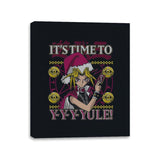 Time To Yule - Canvas Wraps Canvas Wraps RIPT Apparel 11x14 / Black