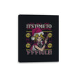 Time To Yule - Canvas Wraps Canvas Wraps RIPT Apparel 8x10 / Black