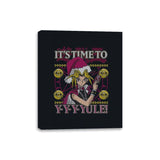 Time To Yule - Canvas Wraps Canvas Wraps RIPT Apparel 8x10 / Black