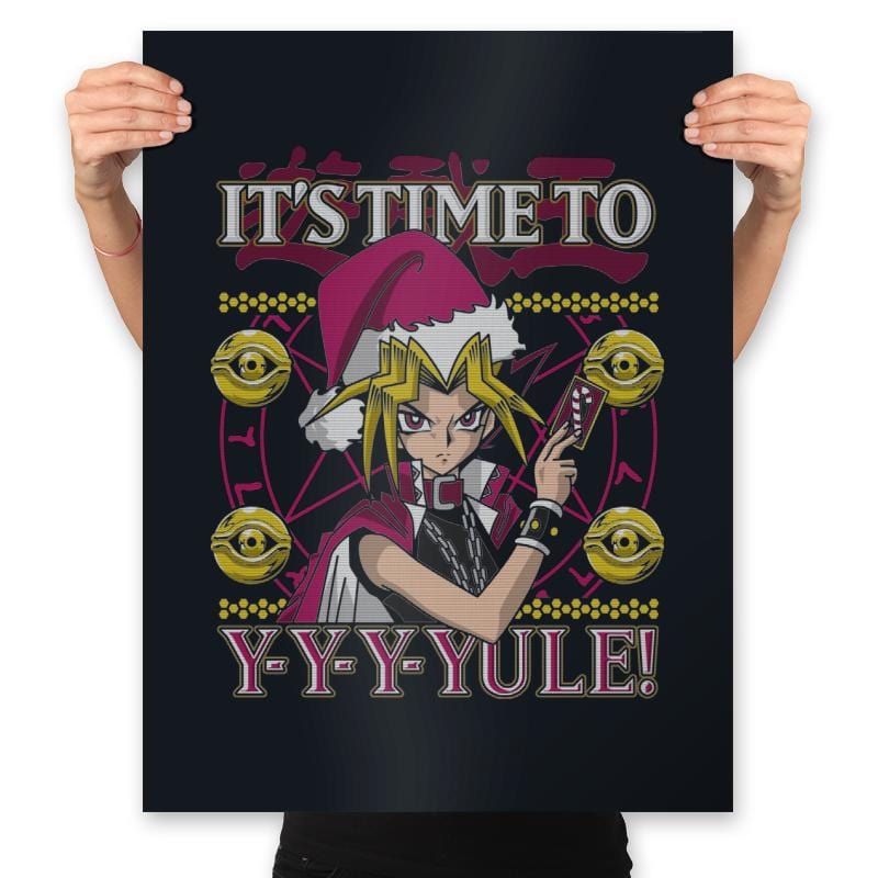 Time To Yule - Prints Posters RIPT Apparel 18x24 / Black