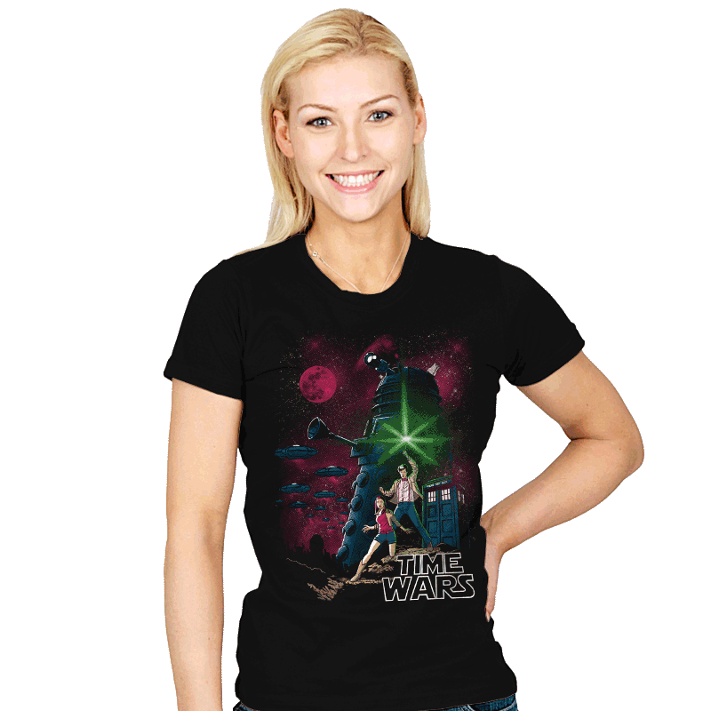 Time Wars - Womens T-Shirts RIPT Apparel