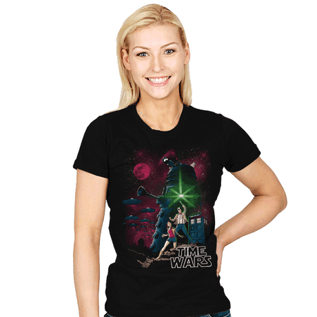Time Wars - Womens T-Shirts RIPT Apparel