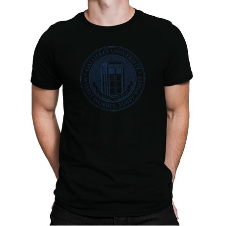 Timeless University - Mens Premium T-Shirts RIPT Apparel Small / Black