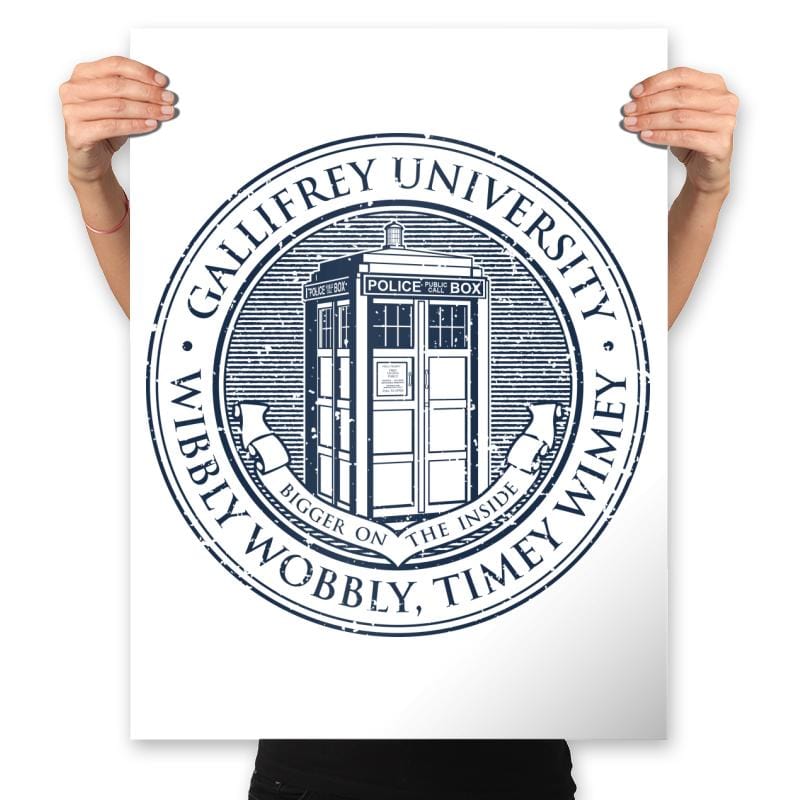 Timeless University - Prints Posters RIPT Apparel 18x24 / White