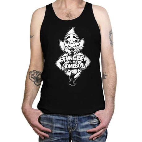 Tingle is my Homeboy - Tanktop Tanktop RIPT Apparel X-Small / Black
