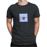 Tiny Trashcan 1031 - Mens Premium T-Shirts RIPT Apparel Small / Heavy Metal