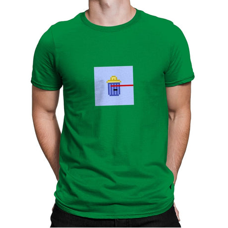 Tiny Trashcan 1031 - Mens Premium T-Shirts RIPT Apparel Small / Kelly
