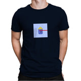 Tiny Trashcan 1031 - Mens Premium T-Shirts RIPT Apparel Small / Midnight Navy