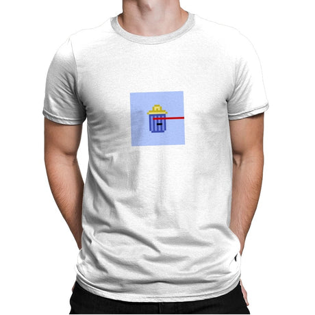 Tiny Trashcan 1031 - Mens Premium T-Shirts RIPT Apparel Small / White