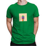 Tiny Trashcan 17 - Mens Premium T-Shirts RIPT Apparel Small / Kelly