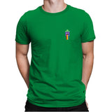 Tiny Trashcan #17 - Mens Premium T-Shirts RIPT Apparel Small / Kelly