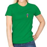 Tiny Trashcan #17 - Womens T-Shirts RIPT Apparel Small / Irish Green