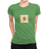 Tiny Trashcan 2703 - Womens Premium T-Shirts RIPT Apparel Small / Kelly