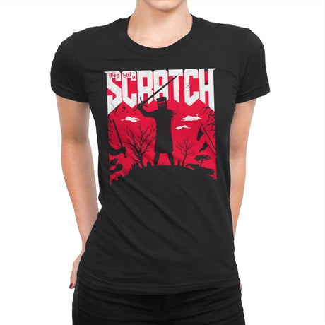Tis but a Scratch Doom - Womens Premium T-Shirts RIPT Apparel Small / Black