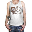 Tis But a Scratch - Tanktop Tanktop RIPT Apparel X-Small / White