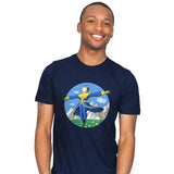 Titan-head - Mens T-Shirts RIPT Apparel Small / Navy