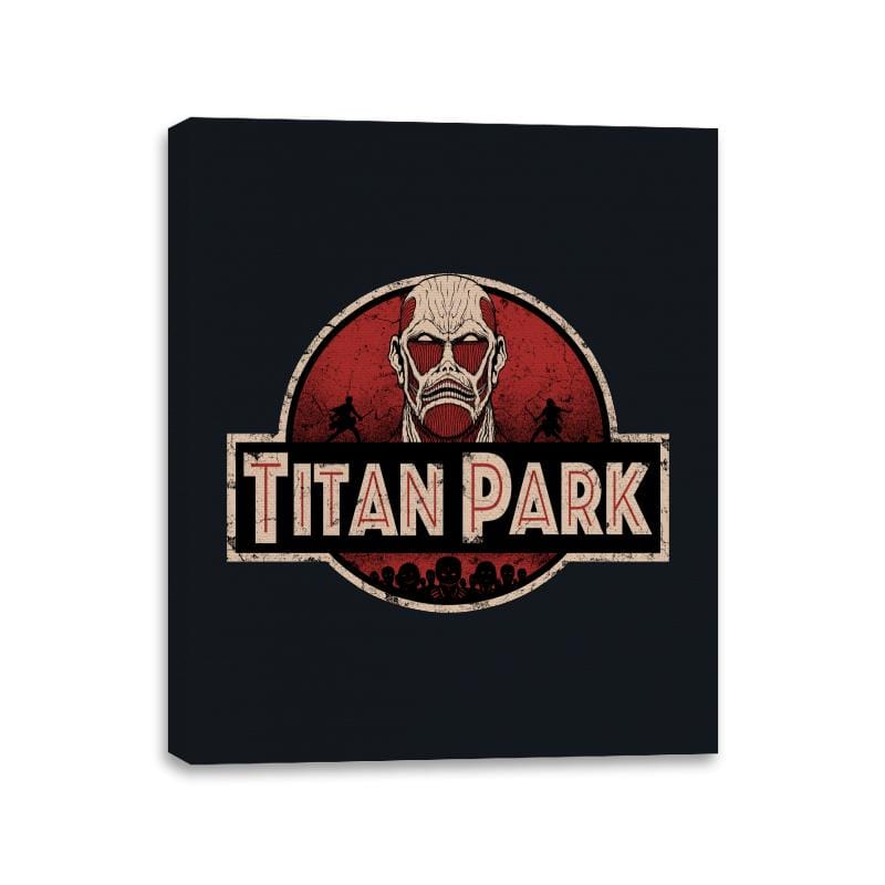 Titan Park - Canvas Wraps Canvas Wraps RIPT Apparel 11x14 / Black
