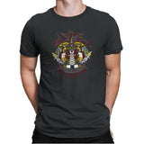 Titanodino Ultrozordus - Zordwarts - Mens Premium T-Shirts RIPT Apparel Small / Heavy Metal
