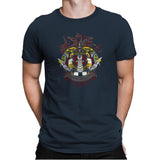 Titanodino Ultrozordus - Zordwarts - Mens Premium T-Shirts RIPT Apparel Small / Indigo