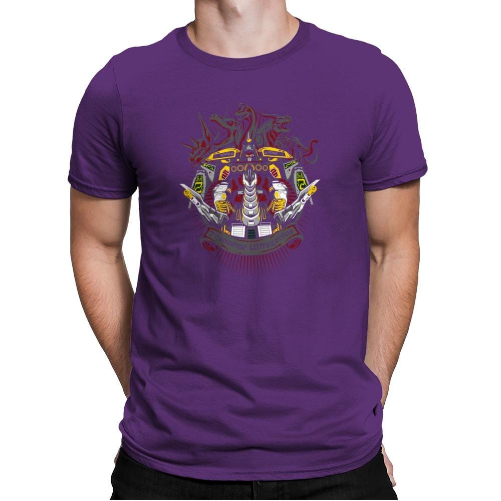 Titanodino Ultrozordus - Zordwarts - Mens Premium T-Shirts RIPT Apparel Small / Purple Rush