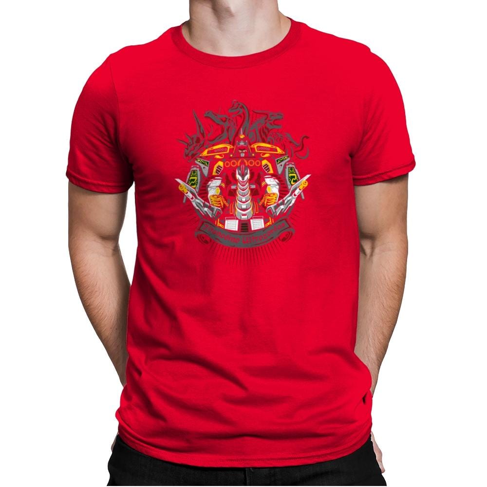 Titanodino Ultrozordus - Zordwarts - Mens Premium T-Shirts RIPT Apparel Small / Red