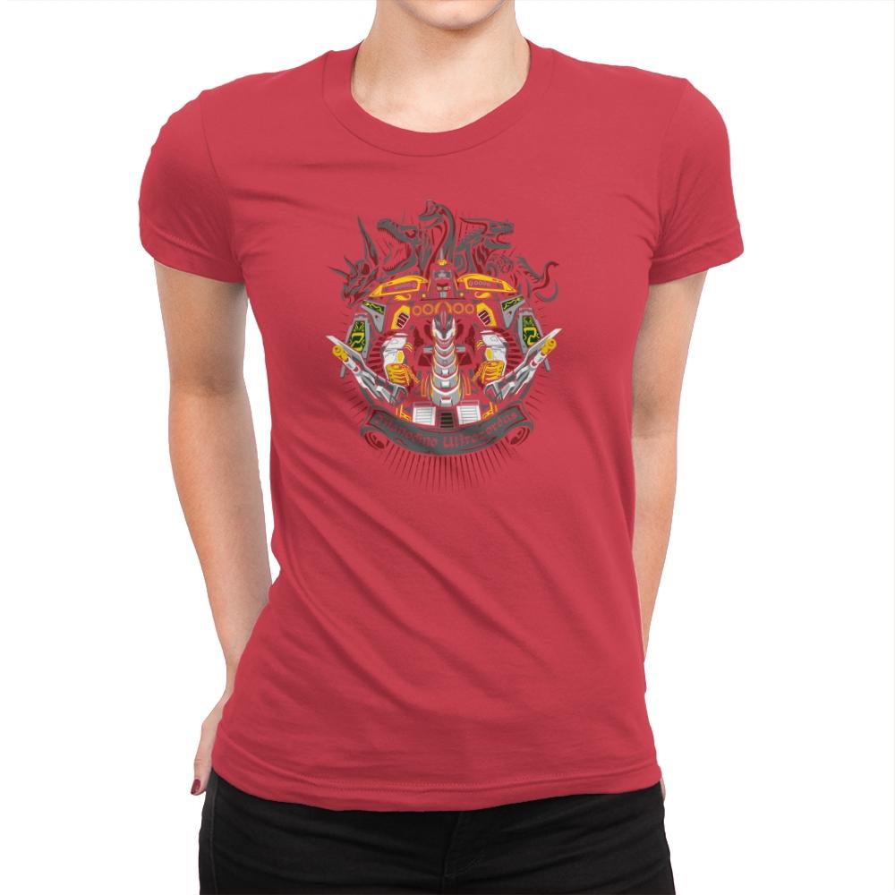 Titanodino Ultrozordus - Zordwarts - Womens Premium T-Shirts RIPT Apparel Small / Red