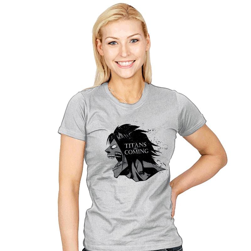 Titans are Coming - Womens T-Shirts RIPT Apparel