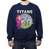 TITANS - Crew Neck Sweatshirt Crew Neck Sweatshirt RIPT Apparel Small / Navy