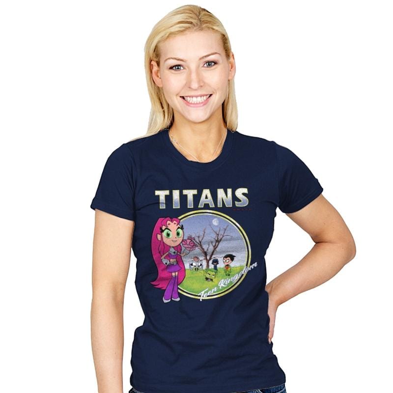 TITANS - Womens T-Shirts RIPT Apparel Small / Navy