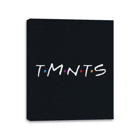 TMNTS - Canvas Wraps Canvas Wraps RIPT Apparel 11x14 / Black
