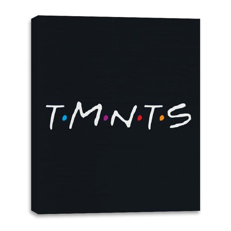 TMNTS - Canvas Wraps Canvas Wraps RIPT Apparel 16x20 / Black