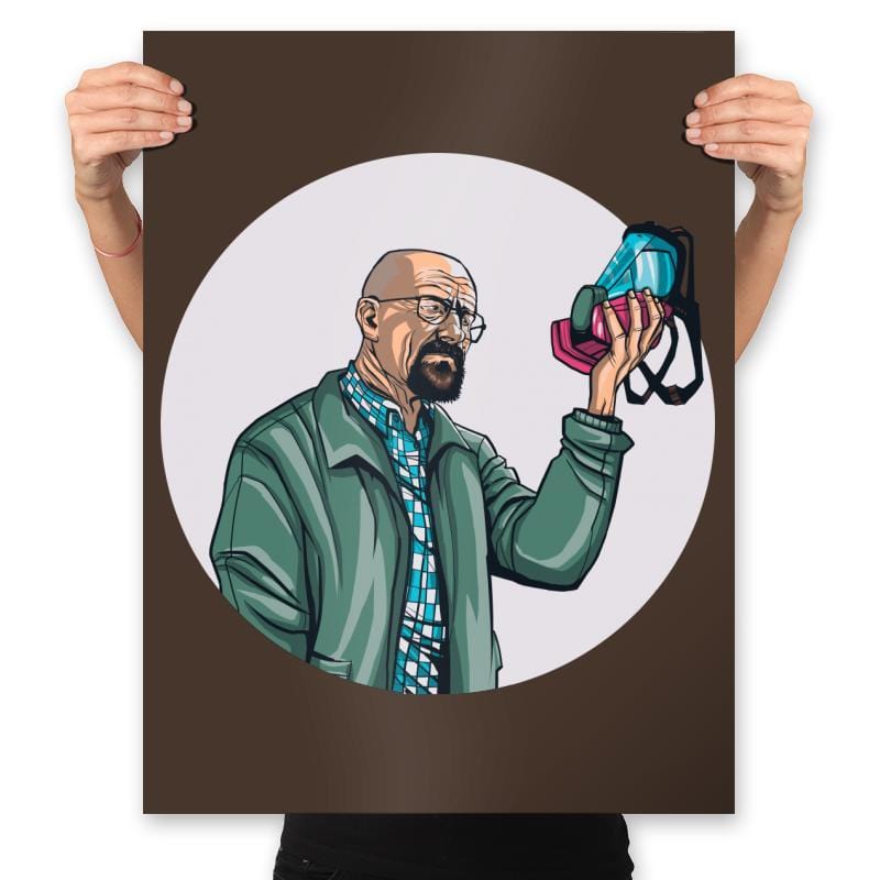 To Be (The Danger) Or Not To Be - Prints Posters RIPT Apparel 18x24 / Dark Chocolate