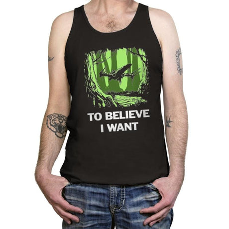 To Believe I Want - Tanktop Tanktop RIPT Apparel