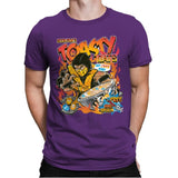 Toasty Oats - Anytime - Mens Premium T-Shirts RIPT Apparel Small / Purple Rush