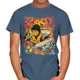 Toasty Oats - Anytime - Mens T-Shirts RIPT Apparel Small / Indigo Blue