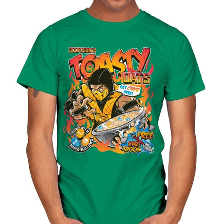 Toasty Oats - Anytime - Mens T-Shirts RIPT Apparel Small / Kelly Green