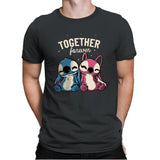 Together Forever - Mens Premium T-Shirts RIPT Apparel Small / Heavy Metal