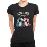 Together Forever - Womens Premium T-Shirts RIPT Apparel Small / Black