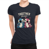 Together Forever - Womens Premium T-Shirts RIPT Apparel Small / Midnight Navy