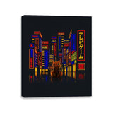 Tokyo Adventure - Canvas Wraps Canvas Wraps RIPT Apparel 11x14 / Black