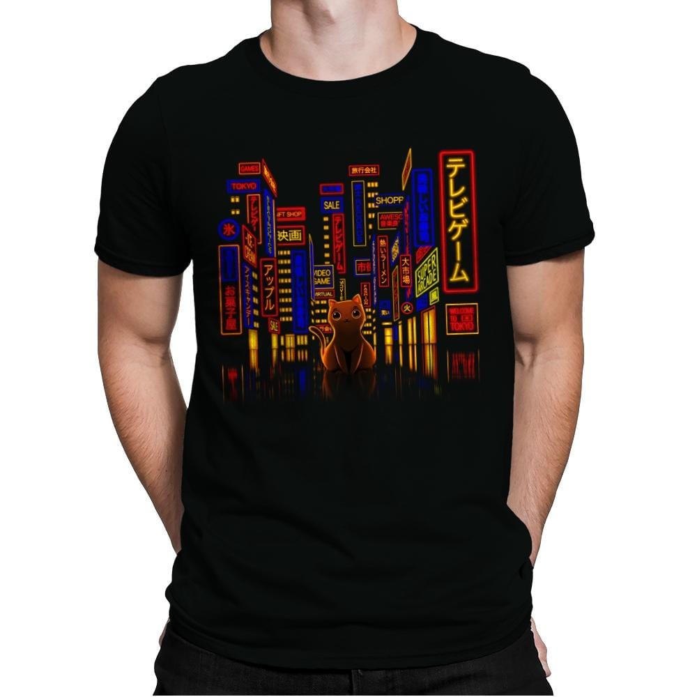 Tokyo Adventure - Mens Premium T-Shirts RIPT Apparel Small / Black