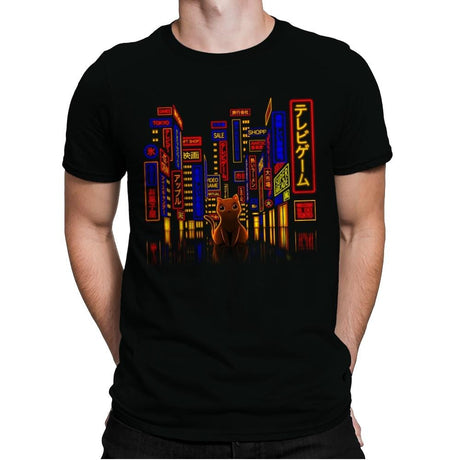 Tokyo Adventure - Mens Premium T-Shirts RIPT Apparel Small / Black