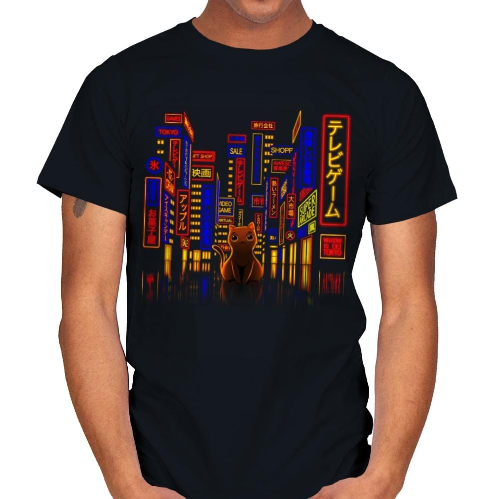 Tokyo Adventure - Mens T-Shirts RIPT Apparel Small / Black