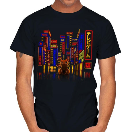 Tokyo Adventure - Mens T-Shirts RIPT Apparel Small / Black