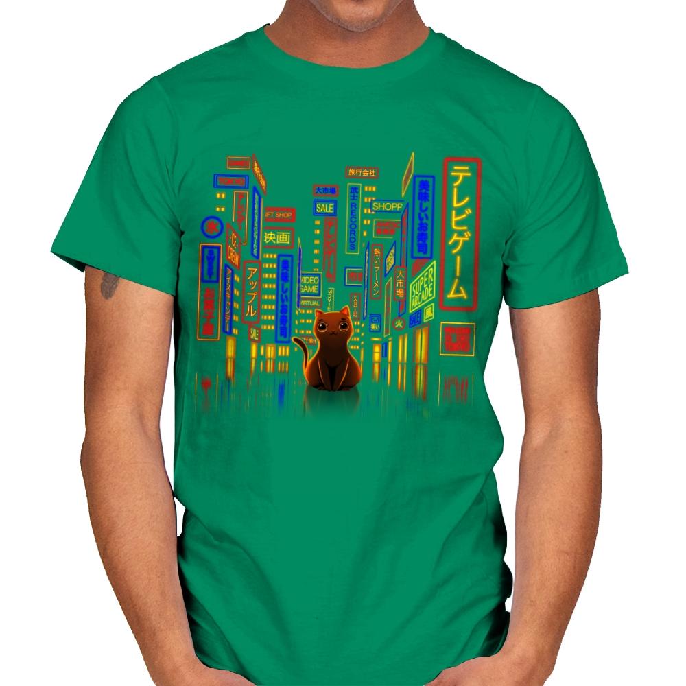 Tokyo Adventure - Mens T-Shirts RIPT Apparel Small / Kelly