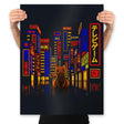 Tokyo Adventure - Prints Posters RIPT Apparel 18x24 / Black