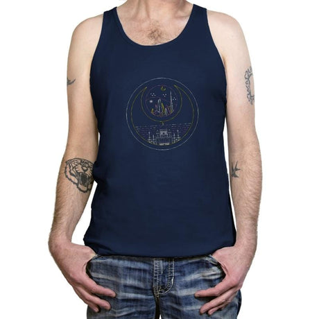 Tokyo in the Moonlight - Tanktop Tanktop RIPT Apparel
