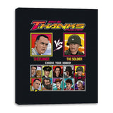 Tom Hanks Fighter - Retro Fighter Series - Canvas Wraps Canvas Wraps RIPT Apparel 16x20 / Black