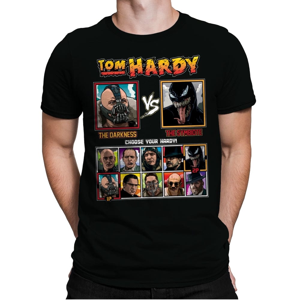 Tom Hardy Fighter - Mens Premium T-Shirts RIPT Apparel Small / Black
