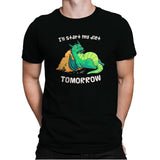 Tomorrow is a New Day - Mens Premium T-Shirts RIPT Apparel Small / Black